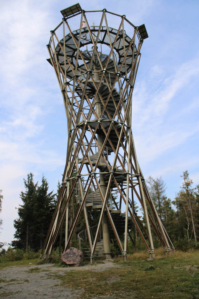 wieża widokowa na Borowej