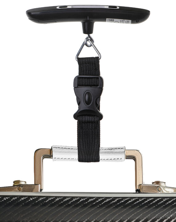 Adler | Travel Luggage Scale | AD 8190 | Maximum weight (capacity) 50 kg | Accuracy 10 g | Black - obrazek 5
