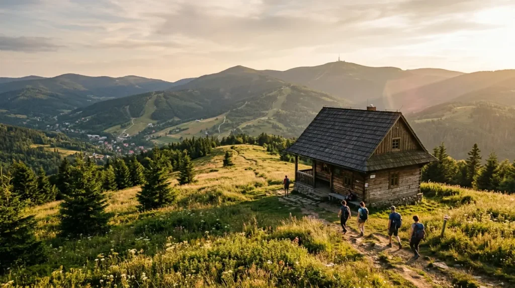 schroniska w beskidzie śląskim