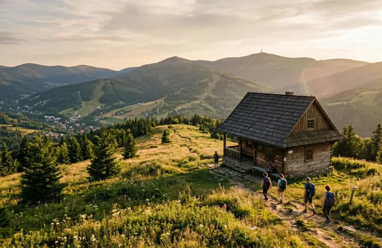 schroniska w beskidzie śląskim