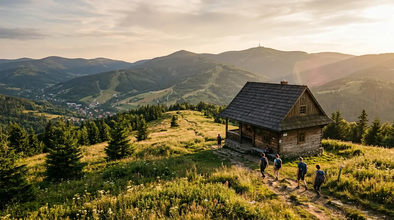 schroniska w beskidzie śląskim